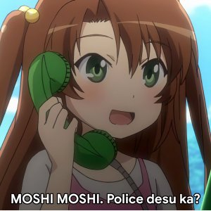 Moshi Moshi Police Desu Ka meme template