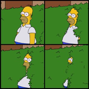 The Simpsons meme template
