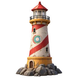 Striped Lighthouse icon