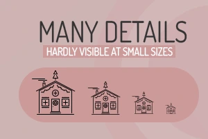 Bad icon design example