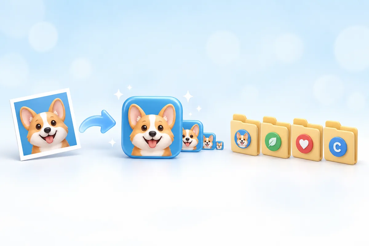 How to Make Custom Icons for Windows 11 (Folders & Shortcuts) - ConvertICO