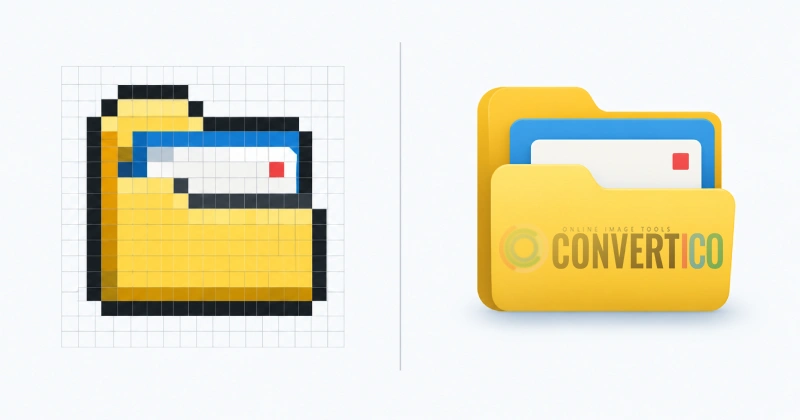 Old vs New ICO Files: Bitmap Icons, PNG Icons and Every Icon Type Explained