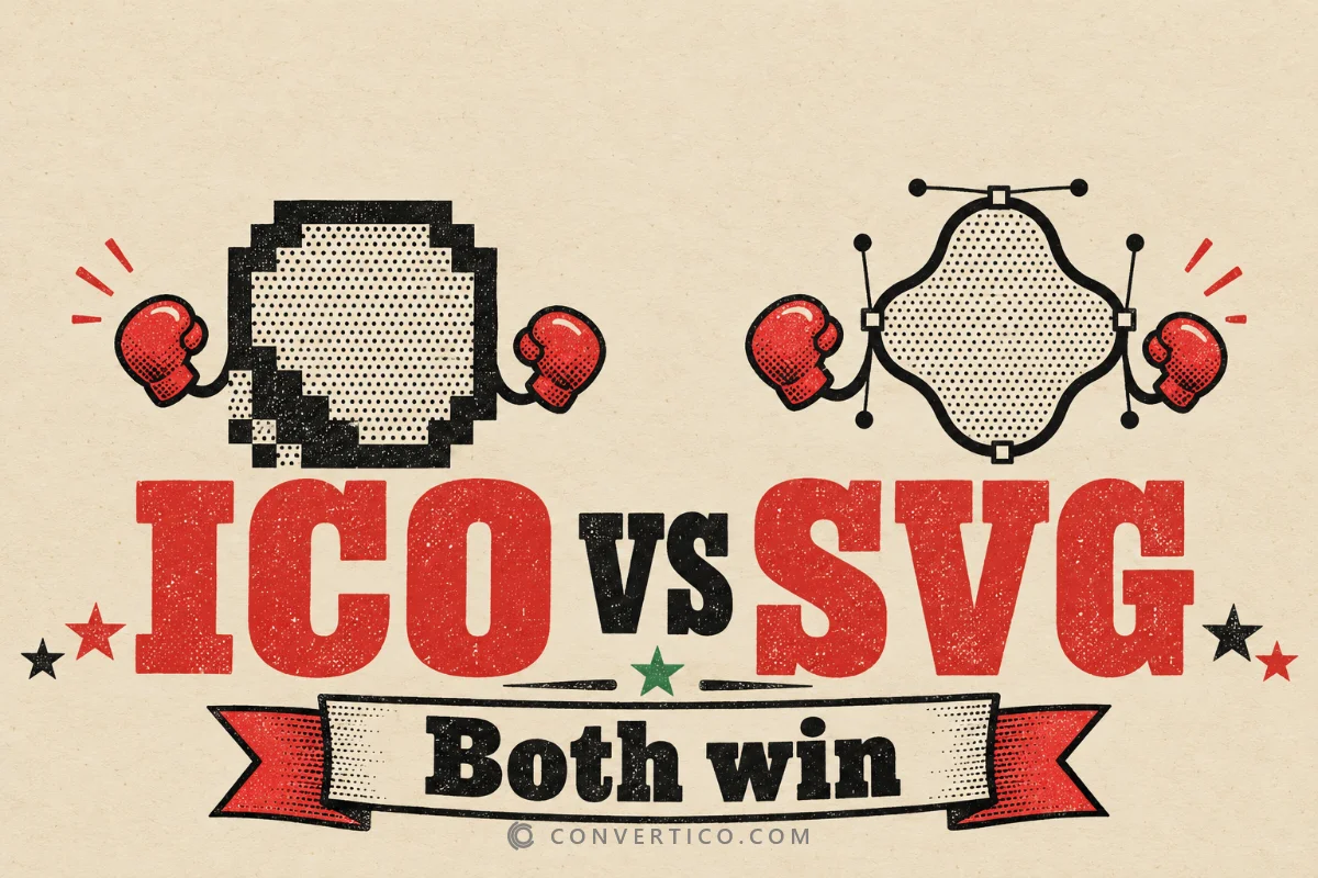 ICO vs SVG: Which Icon Format Should You Use?