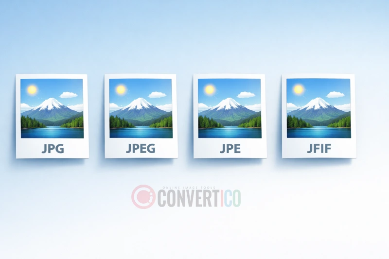 JPG, JPEG, JPE, JFIF - Why So Many Names for the Same Image Format?