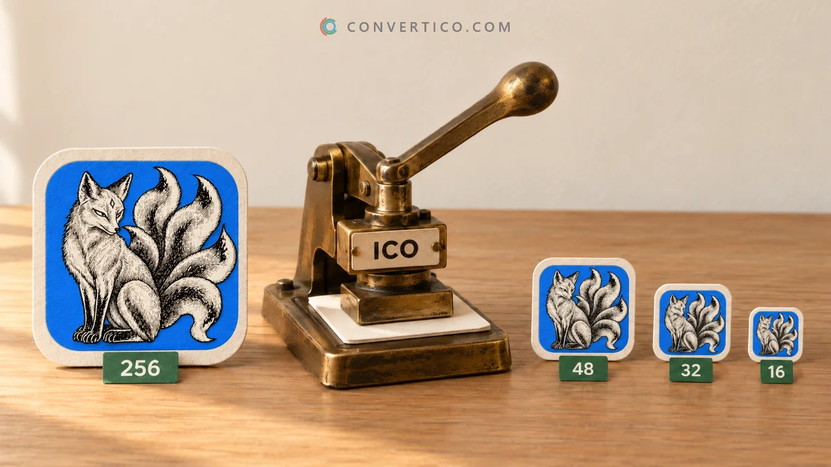 How to Save an ICO File in PhotoCraft (and Add the Missing Sizes)