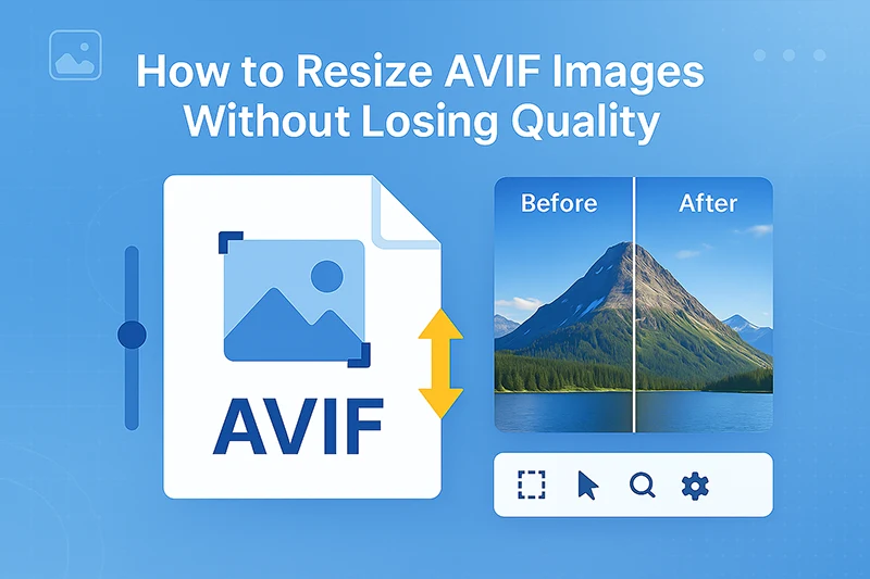 How to Resize AVIF Images Guide