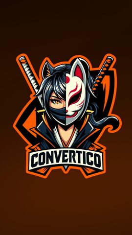 Imagen HEIC de muestra: Retrato 1080x1920 kitsune ninja
