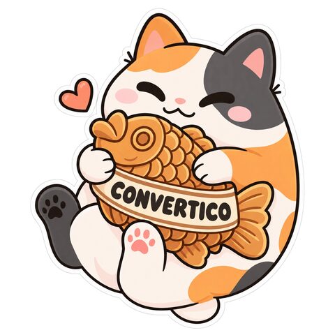 Imagen HEIC de muestra: Gato calico cuadrado de 1080x1080