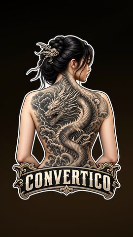 Sample HEIF image: Portrait 1080x1920 tattooed girl