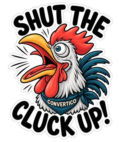 Sample WEBP image: Lossless transparent rooster sticker