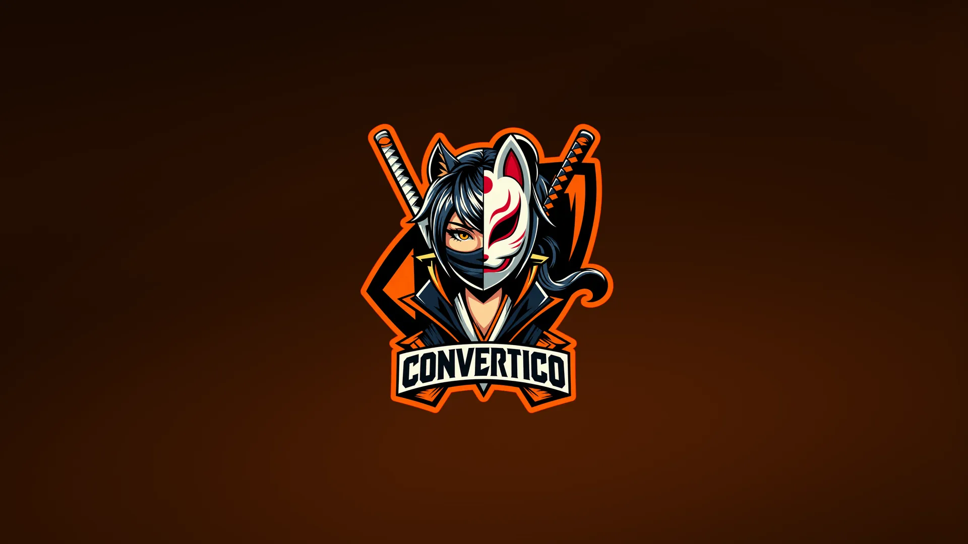 Sample WEBP image: Full HD 1920x1080 kitsune ninja