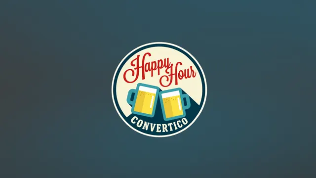 Happy Hour 4K wallpaper - Funny, Retro, Minimalist